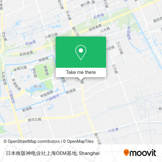 日本株阪神电业社上海OEM基地 map