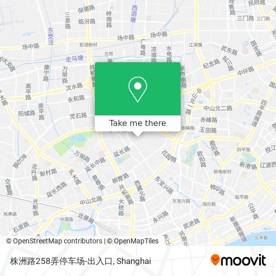 株洲路258弄停车场-出入口 map