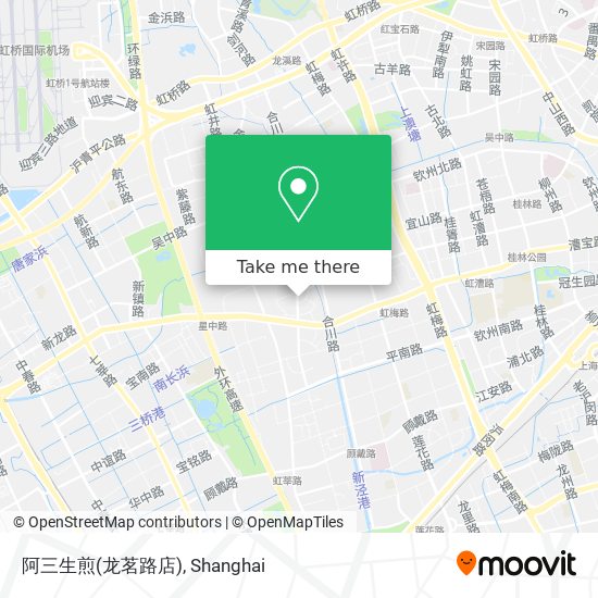阿三生煎(龙茗路店) map