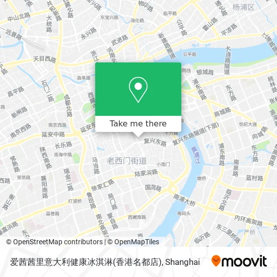 爱茜茜里意大利健康冰淇淋(香港名都店) map