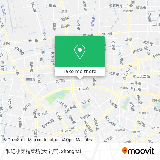和记小菜精菜坊(大宁店) map