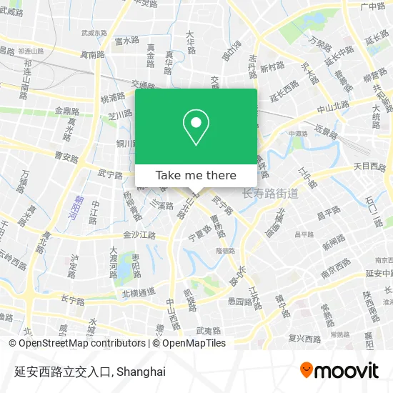 延安西路立交入口 map