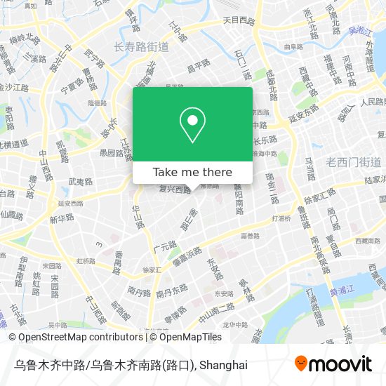 乌鲁木齐中路/乌鲁木齐南路(路口) map