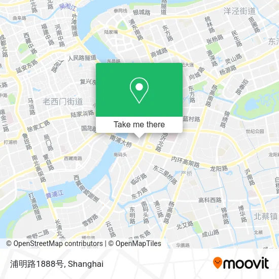浦明路1888号 map