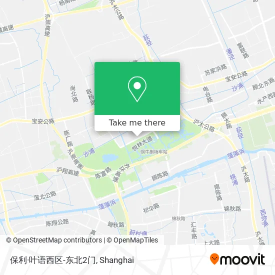 保利·叶语西区-东北2门 map