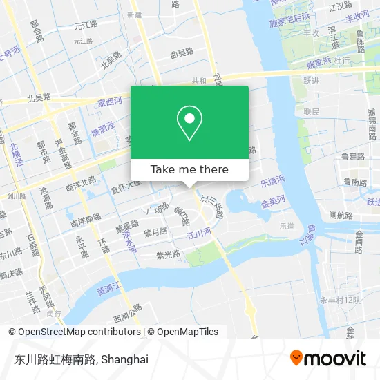 东川路虹梅南路 map