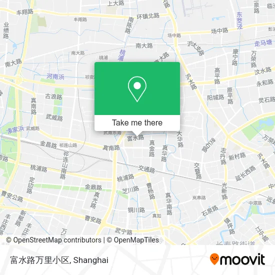 富水路万里小区 map