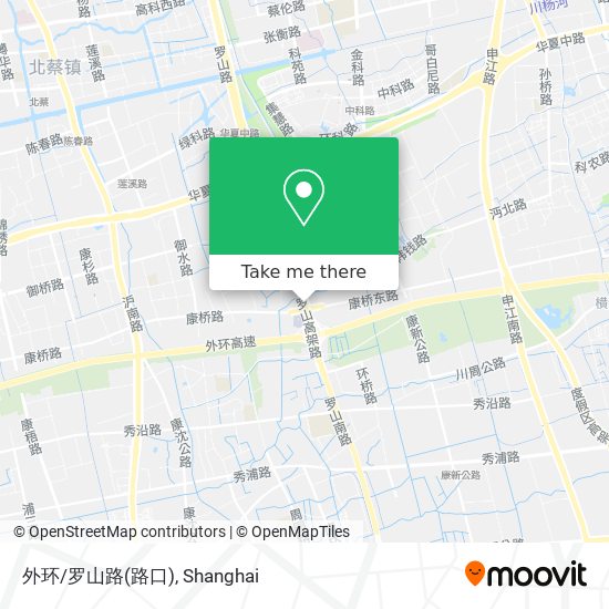 外环/罗山路(路口) map