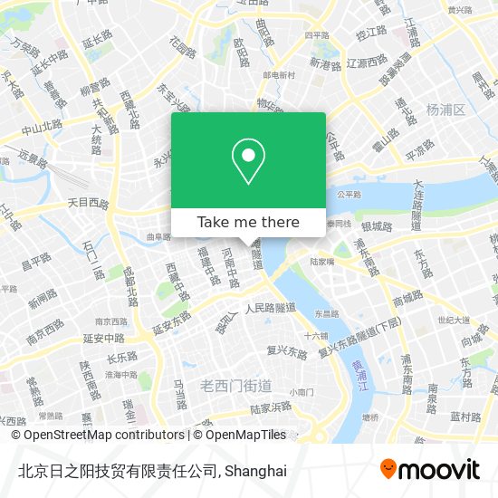 北京日之阳技贸有限责任公司 map