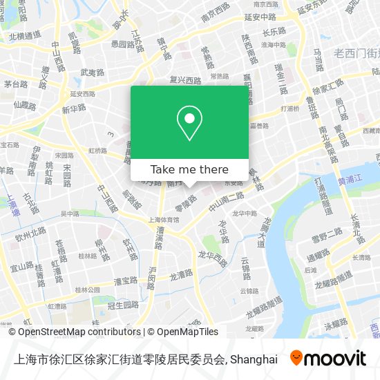 上海市徐汇区徐家汇街道零陵居民委员会 map
