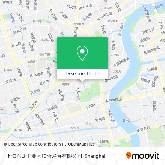 上海石龙工业区联合发展有限公司 map