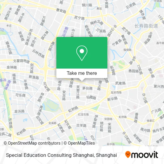 Special Education Consulting Shanghai map