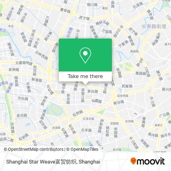 Shanghai Star Weave富贸纺织 map