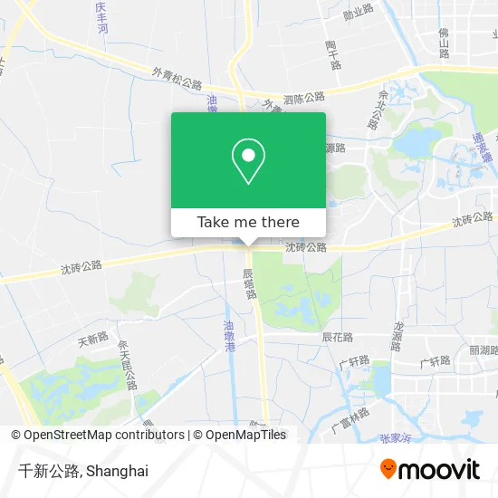 千新公路 map