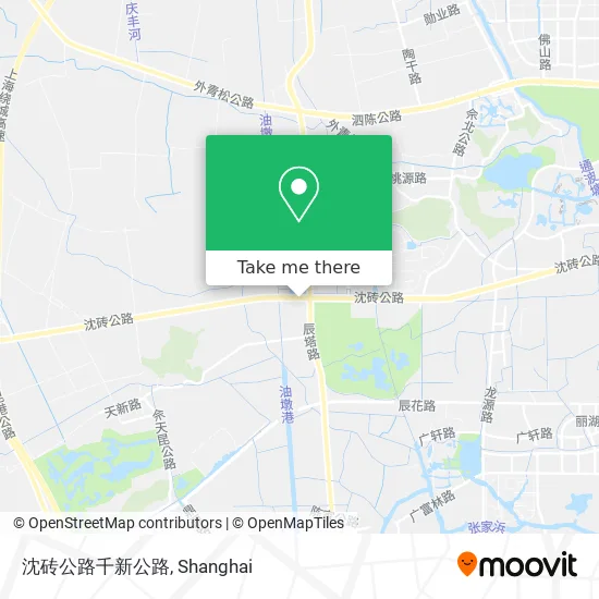 沈砖公路千新公路 map
