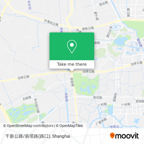 千新公路/辰塔路(路口) map