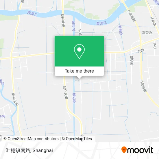 叶榭镇南路 map