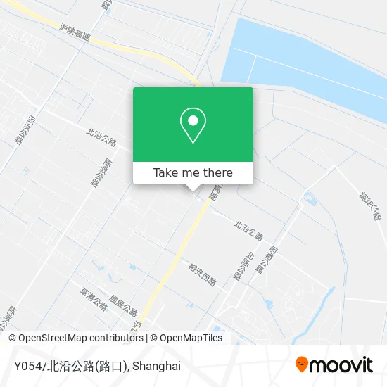 Y054/北沿公路(路口) map