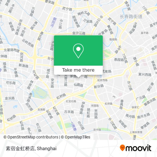 素宿金虹桥店 map