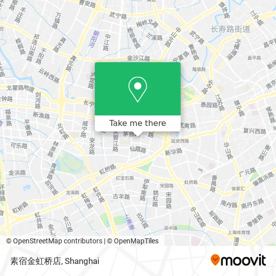 素宿金虹桥店 map