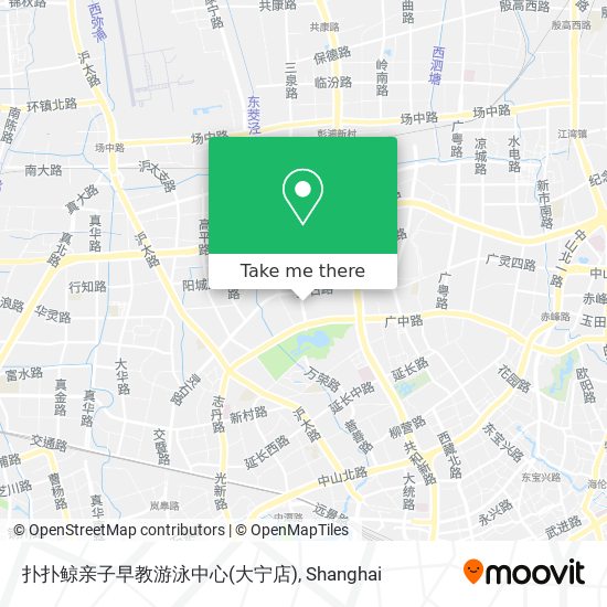 扑扑鲸亲子早教游泳中心(大宁店) map