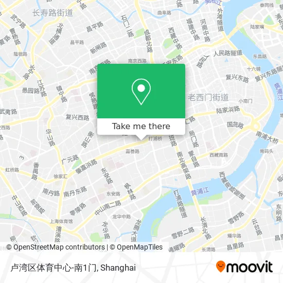 卢湾区体育中心-南1门 map