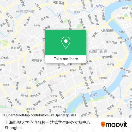 上海电视大学卢湾分校一站式学生服务支持中心 map