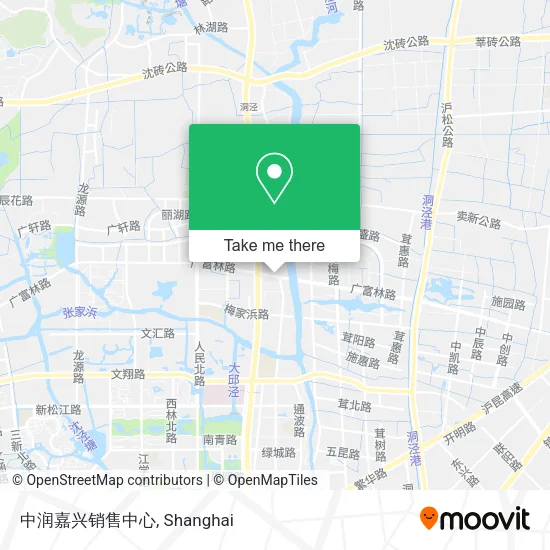 中润嘉兴销售中心 map
