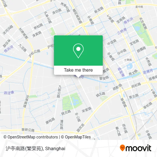 沪亭南路(繁荣苑) map
