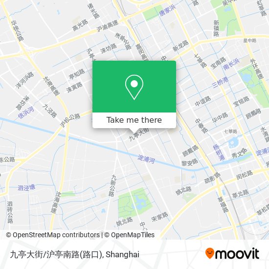 九亭大街/沪亭南路(路口) map