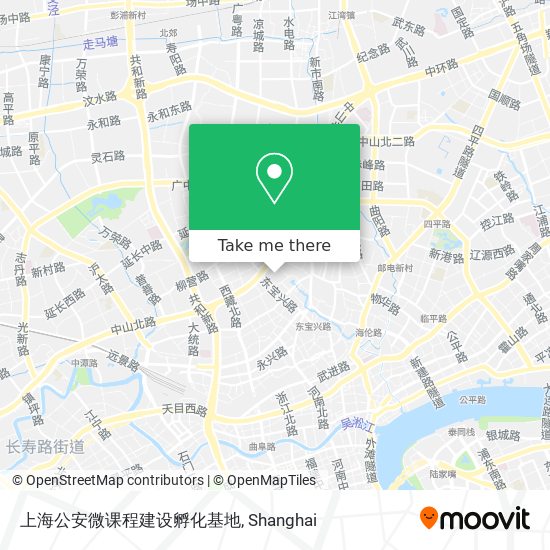 上海公安微课程建设孵化基地 map