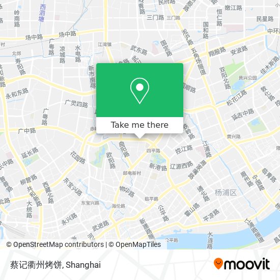 蔡记衢州烤饼 map