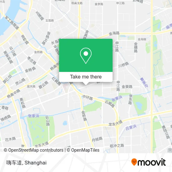 嗨车道 map