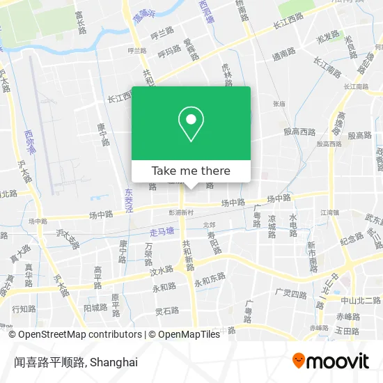 闻喜路平顺路 map