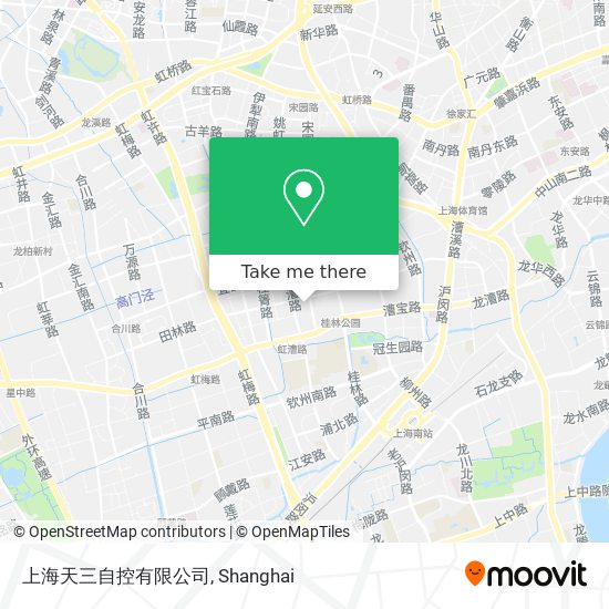 上海天三自控有限公司 map