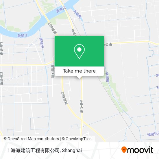 上海海建筑工程有限公司 map