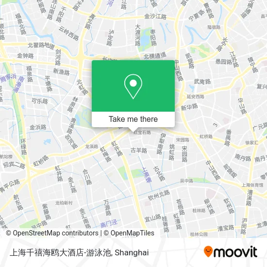上海千禧海鸥大酒店-游泳池 map