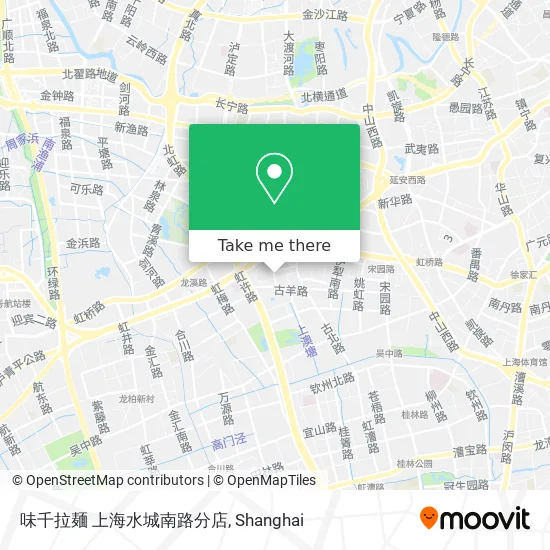 味千拉麺 上海水城南路分店 map