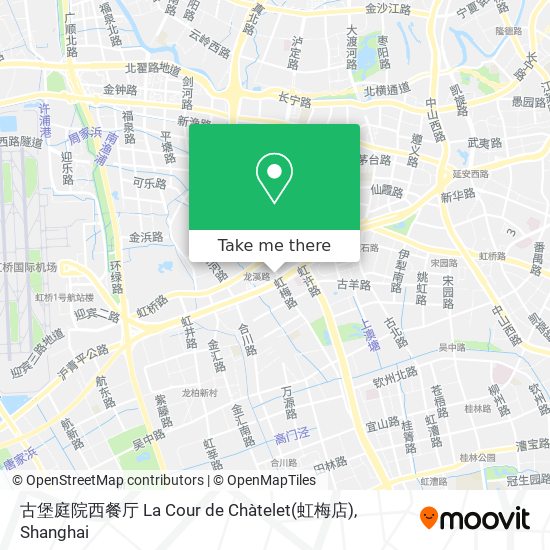 古堡庭院西餐厅 La Cour de Chàtelet(虹梅店) map