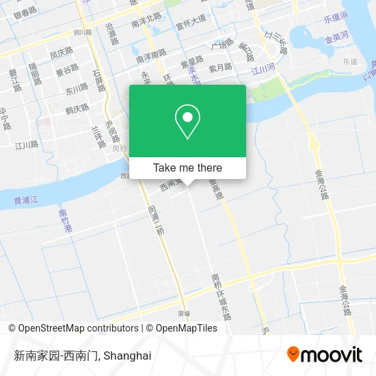 新南家园-西南门 map