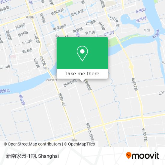 新南家园-1期 map