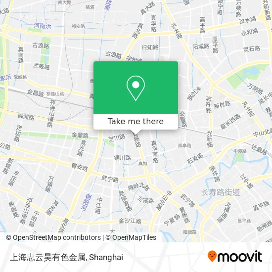 上海志云昊有色金属 map