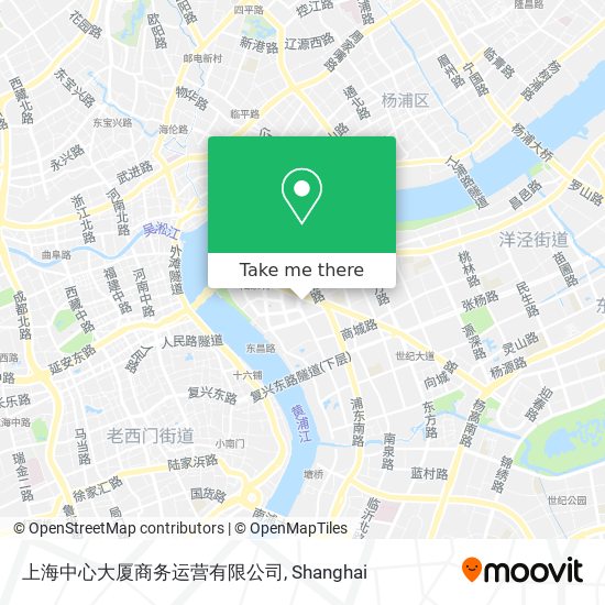 上海中心大厦商务运营有限公司 map
