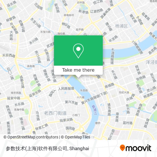 参数技术(上海)软件有限公司 map