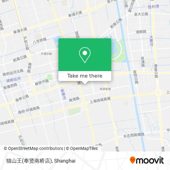猫山王(奉贤南桥店) map