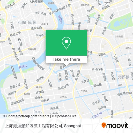 上海港涯船舶装潢工程有限公司 map