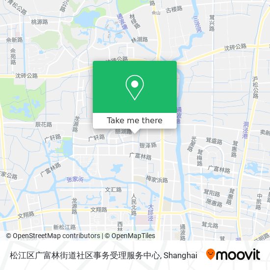 松江区广富林街道社区事务受理服务中心 map