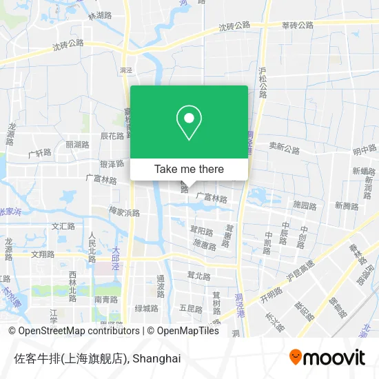佐客牛排(上海旗舰店) map