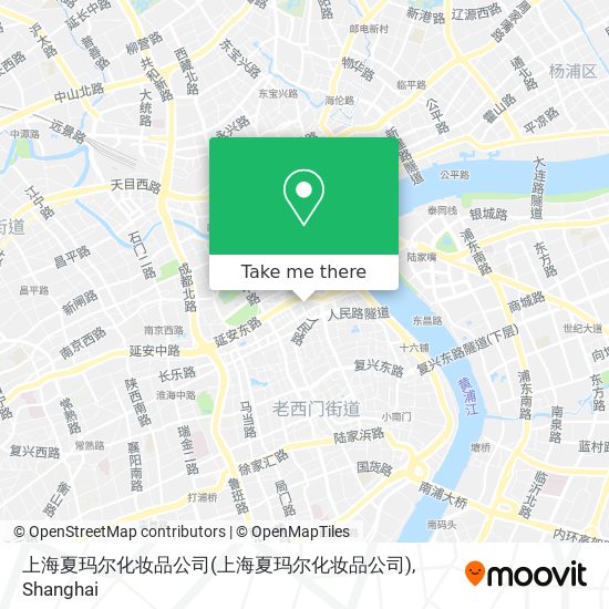 上海夏玛尔化妆品公司 map