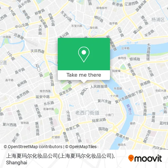上海夏玛尔化妆品公司 map